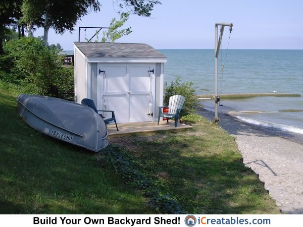 4x8 Lean To Shed Build